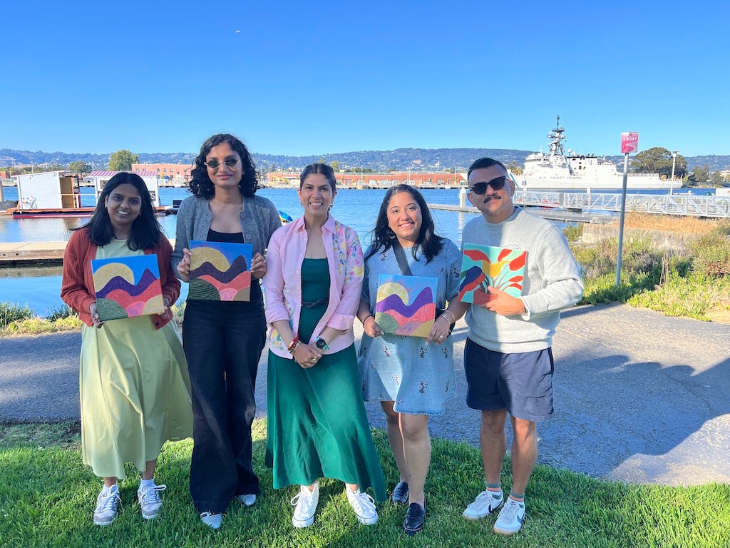 Sip & Paint by the water