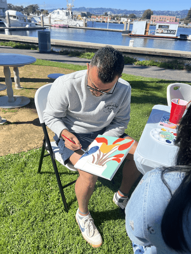 Sip & Paint by the water