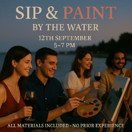 Sip & Paint by the water