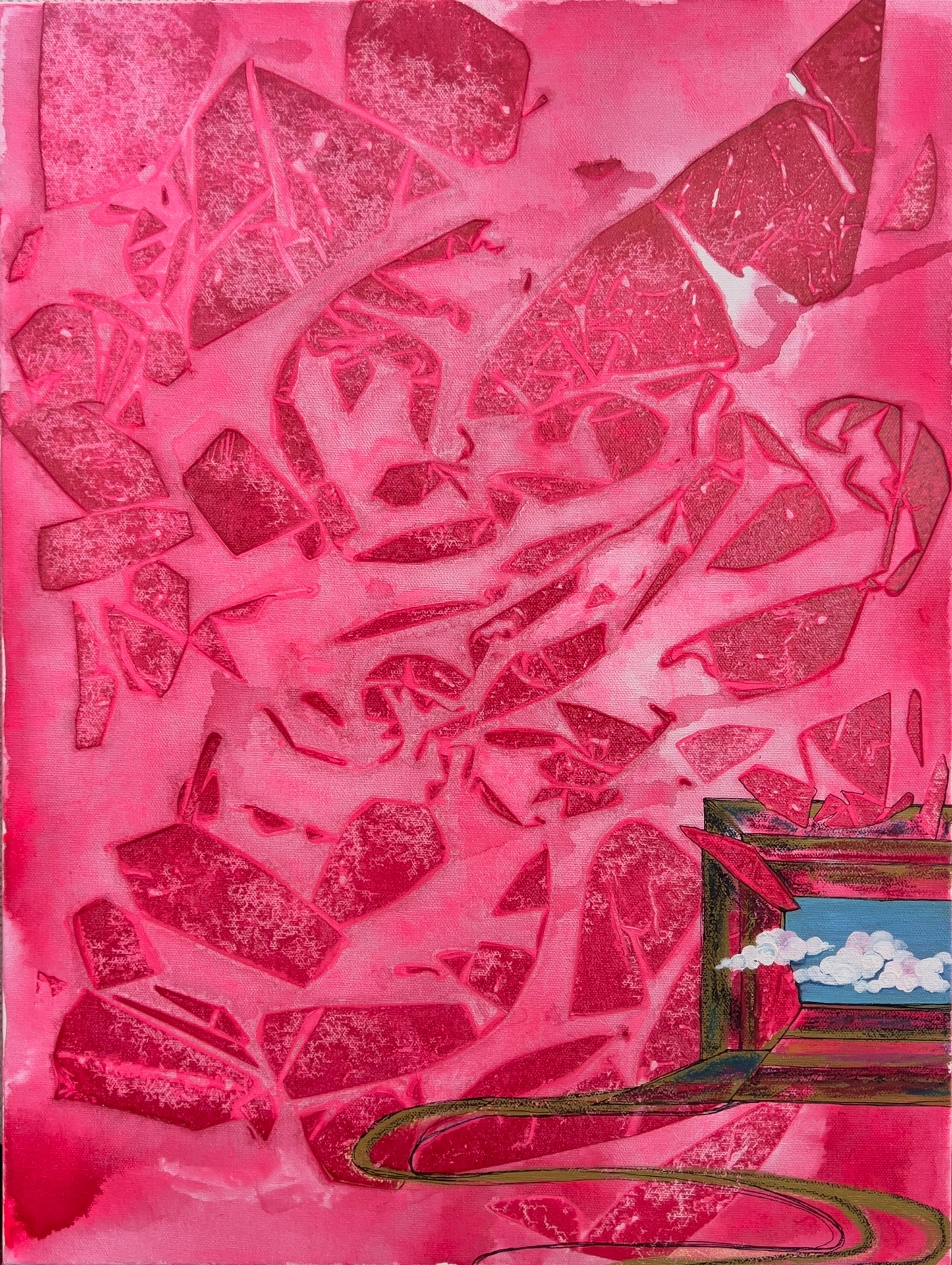 Aiming for the Skies (Diptych)