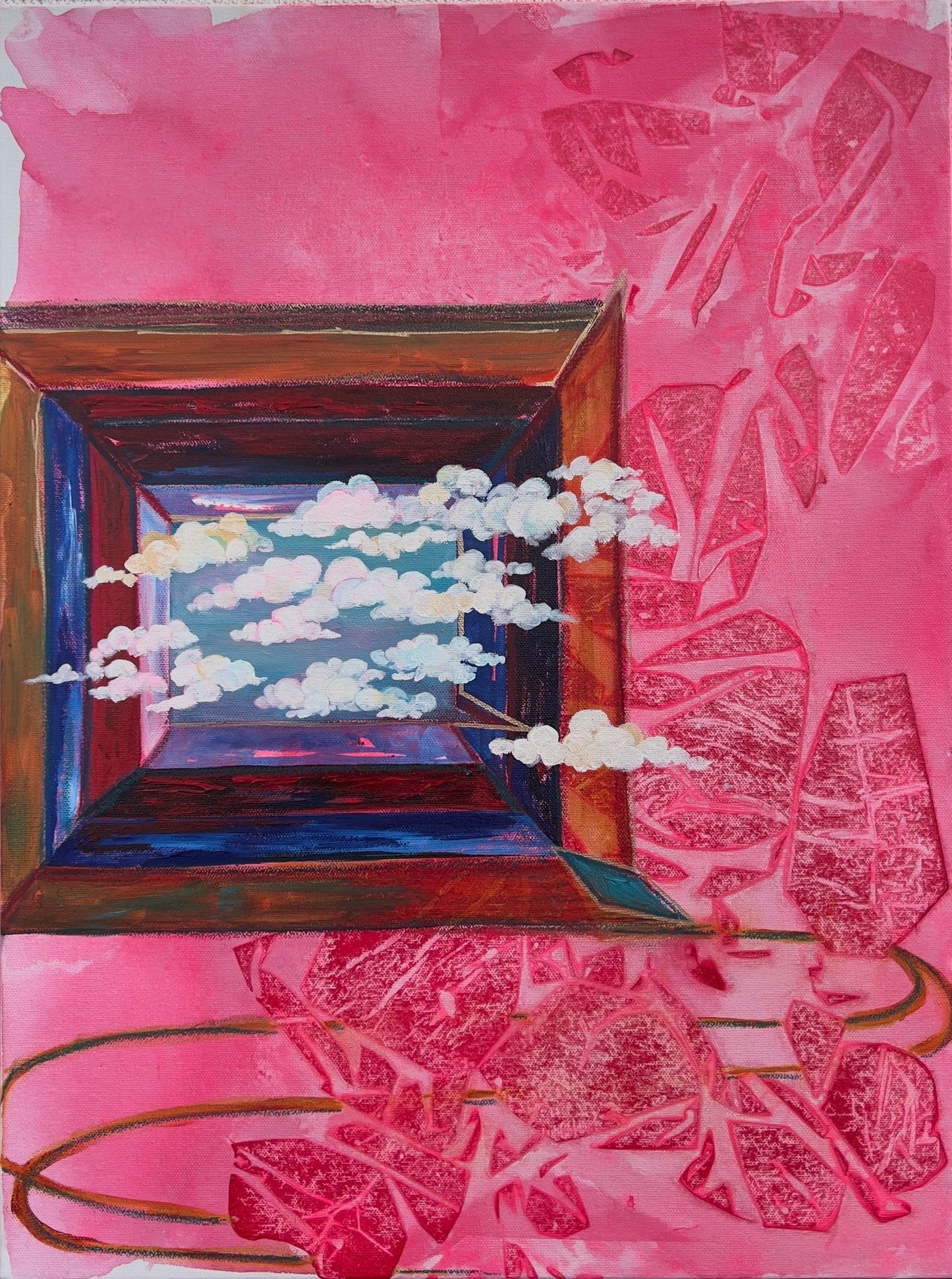 Aiming for the Skies (Diptych)